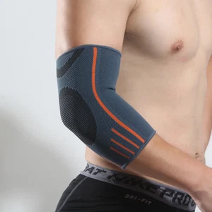Elbow Support Brace Compression Sleeve For Tennis Golfer Arthritis Pain Relief - Picture 1 of 17