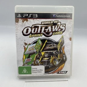 World of Outlaws Sprint Cars VGC PlayStation 3, 2010 PAL PS3 Complete w/ Manual - Picture 1 of 5