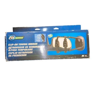 Fit System 3891 Deluxe Universal Clip-on Trailer Towing Mirror Single Mirror - Picture 1 of 2