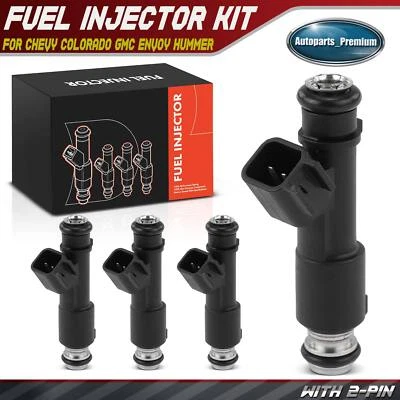 4 peças novo injetor de combustível para Chevrolet Colorado GMC Canyon 2008 Isuzu i-280 2006 - Imagem 1 de 4