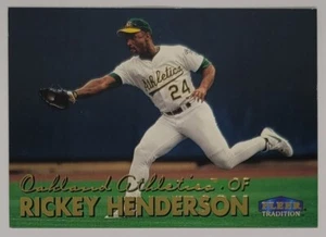 1999 Fleer Tradition Rickey Henderson #110 - 10+ Items Ship FREE! - Picture 1 of 2