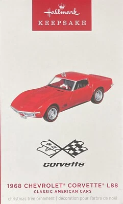 Hallmark Keepsake - 1968 Chevrolet Corvette L88 - 34th - 2024 *NEW / FREE SHIP*