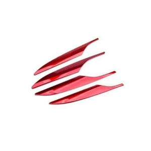 Apto para Cadillac ATS 2013-2019 pintura roja panel de puerta interior tira de cubierta 4 piezas - Imagen 1 de 7