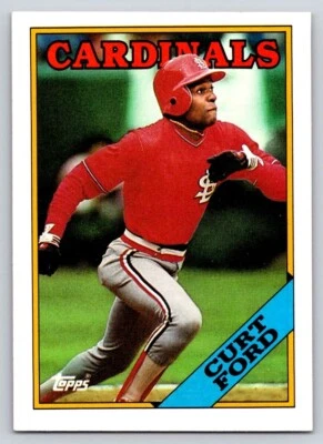 1988 Topps - #612 Curt Ford - Image 1 of 2