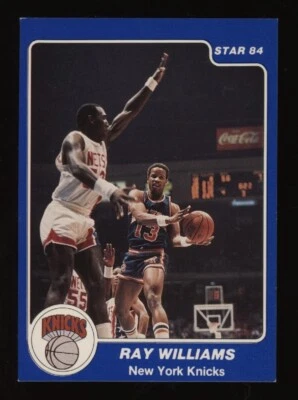 1983-84 Ray Williams STAR Basketball #72 *NICE* New Yok Knicks Invest NOW - Image 1 of 2