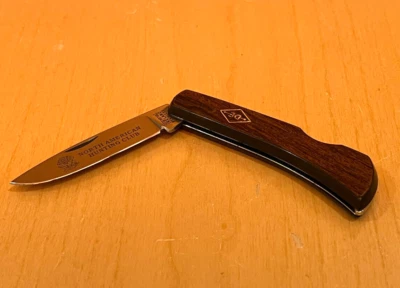 Navaja de Bolsillo Vintage Imperial Ireland Acero Inoxidable Club de Caza Norteamericano Foto 1 de 4