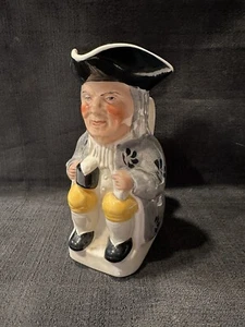 Vintage Rare Artone England Toby Mug /Jug Creamer Pitcher Hand Painted 7" - Picture 1 of 1