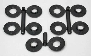 RPM 80302 Snap Tite Body Savers (3/16") Black - Picture 1 of 1