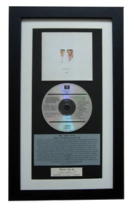 PET SHOP BOYS Please CLASSIC CD Album GALLERY QUALITY FRAMED+EXPRESS GLOBAL SHIP - Imagen 1 de 2