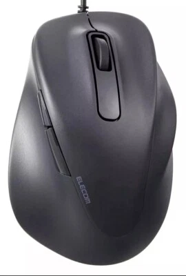 Elecom Wired Mouse EX-G Quiet Size Small 5 Button Right Hand Mouse "AskDoctors - Image 1 of 4