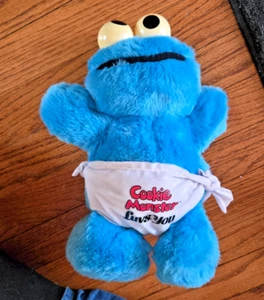 Vintage Hasbro Softies Sesamstraße Krümelmonster Luvs You Plüschpuppe 11 Zoll - Bild 1 von 3