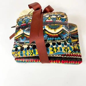 Sakroots Set Of 3 Cosmetic Bags One World Artist Circle Ornate Print - Picture 1 of 7