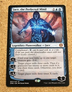 Jace, the Perfected Mind, X1, NM, Phyrexia: All Will Be One, Regular Finish - Picture 1 of 1