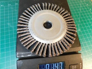 6" Stainless Knot Wire Wheel 12,500rpm Max 7/8" Arbor without Plastic insert - Picture 1 of 7