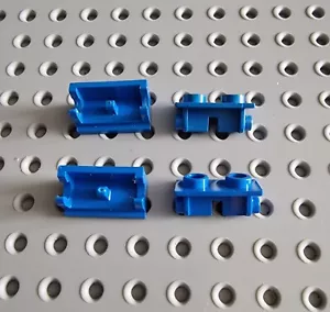 LEGO Kippscharnier Klappstein Scharnier 1x2 blau blue hinge 3937 3938 B005 - Bild 1 von 1