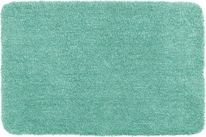 Badteppich Badvorleger Badematte Polyester Türkis Wenko 55 x 65 cm - Bild 1 von 5