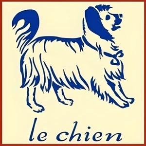PLANTILLA DE PERRO FRANCÉS - LE CHIEN - País de la Francia francesa - La plantilla artística - Imagen 1 de 7
