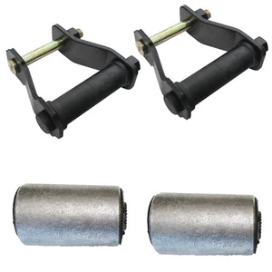 Rear Leaf Spring Shackle and forward eye bushings For 1995-2000 Toyota Tacoma - Picture 1 of 5