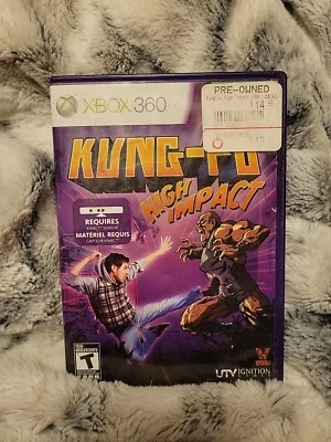 Kung Fu High Impact (Microsoft Xbox 360, 2011) Complete in Box - Image 1 of 4