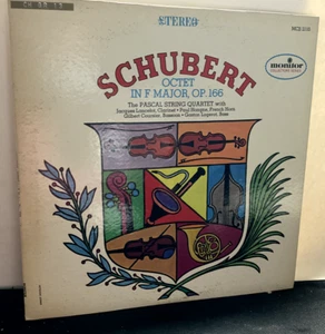 A64 Schubert: Oktett F-Dur op 166, Monitor Schallplatten MCS 2110 - Klassik LP - Bild 1 von 4