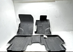 2019-2022 ACURA ILX INTERIOR ALL WEATHER RUBBER CARGO FLOOR MAT SET OEM - Picture 1 of 16