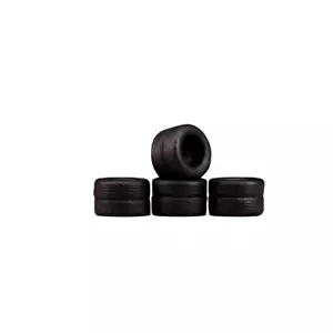 1/64 4pcs Black tires Model Minitures Scene Prop Figure For Cars Vehicle Toys - Picture 1 of 5