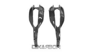 2008 - 2012 Ducati Hypermotard 796 1100 (s) Carbon Fiber Handle Bar Covers - Picture 1 of 4