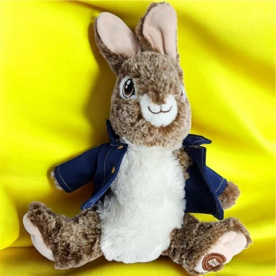 Dan Dee Peter Rabbit Plush 10” Collector’s Choice Blue Jacket Stuffed Animal Toy - Image 1 of 4