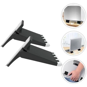 2 Pcs Support de Refroidissement pour Ordinateur Portable Support pour Ordinateur Portable Riser pour Bureau - Photo 1/12