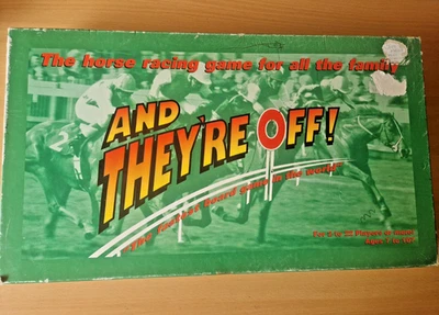And They're Off Horse Racing Board Game 100% Complete - Image 1 of 4