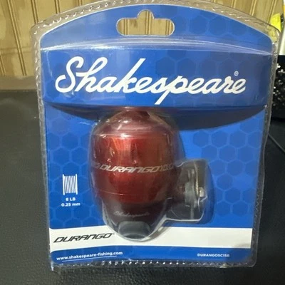 Shakespeare Durango SC15B Spincast Fishing Reel - Red  New SEALED IN PACKAGE - Image 1 of 4