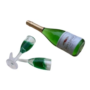 1:12 Set di bottiglie in miniatura Bottiglia per bevande in miniatura - Foto 1 di 7