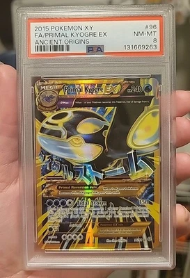Primal Kyogre EX 96/98 Full Art - XY Ancient Origins - PSA Grade 8 131669263 - Image 1 of 4