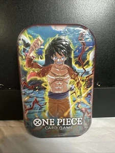 One Piece Card Game Tin Luffy Pack Set Vol 1 TS-01 FACTORY SEALED SHIPPING NOW - Bild 1 von 4