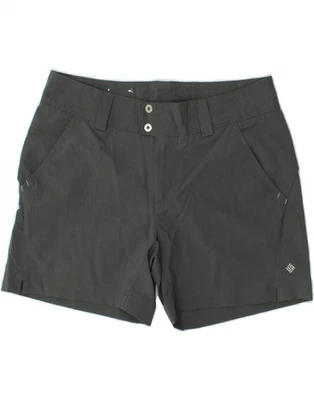 Pantalones Cortos Chinos COLUMBIA Mujer Omni-Sombra EE. UU. 4 Pequeños W31 Gris Poliéster DD60 Foto 1 de 4