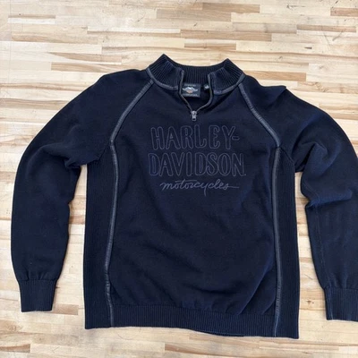 harley davidson suéter mujer pequeño negro  Foto 1 de 4