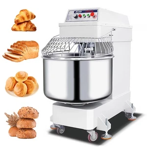 Mezclador de masa comercial 80L soporte mezclador en espiral máquina de amasar masa de pizza - Imagen 1 de 21