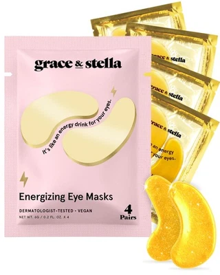grace & stella Award Winning Under Eye Mask - Reduce Dark Circles, Puffy Eyes, - Image 1 of 4