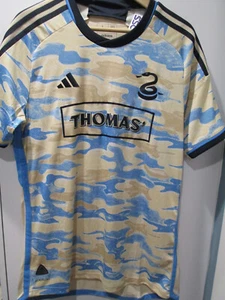 adidas PHILADELPHIA UNION S.C. AUTHENTIC LARGE CAMOFLAUGE JERSEY 2023/4 KIT NWT - Picture 1 of 11