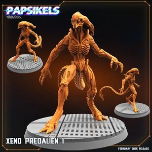 Xeno PredAlien Species  | Varied Options | Papsikels | 32mm scale - Picture 1 of 9