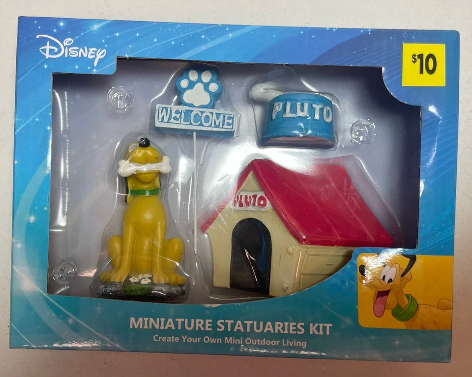 New Pluto 4 Piece Miniature Statuaries Garden Fairy Kit Outdoor Decor Women(BH8) - Image 1 of 1