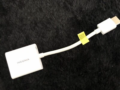 Insignia - HDMI to VGA Adapter / Model - NS-PCAHV - Image 1 of 4