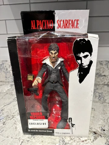 SCARFACE 2004 The Enforcer 10" Figure MEZCO TOYZ Al Pacino Tony Montana IOB Cover