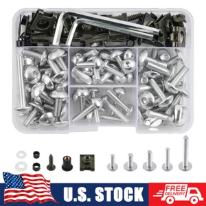 For Suzuki GSX250 GSXR1000 18-21 155PCS Fairing Bolt Kit Body Panel Screws Nut - Picture 1 of 9