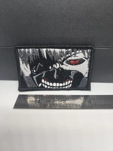 Anime Inspired Morale Patch maßgeschneidert taktisch Kaneki 2x3 Zoll (voll bestickt) - Bild 1 von 2