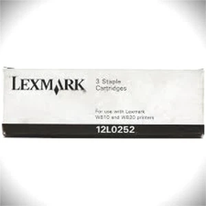 Grapas originales Lexmark 12L0252 (1) Lexmark Optra W-810 W-810dn W-810n W-820 W-8 - Imagen 1 de 1