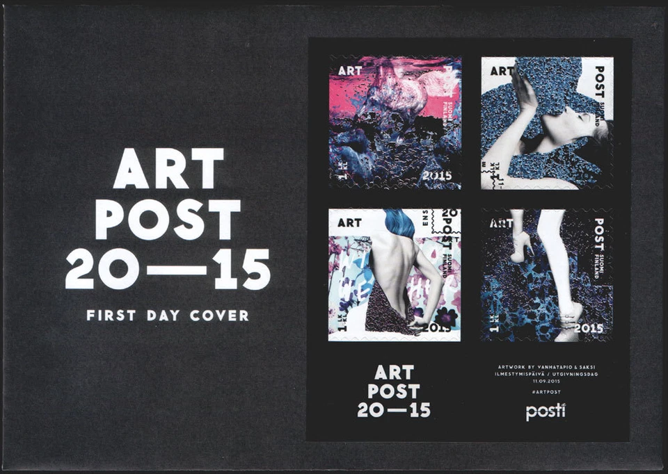 Finlandia FDC 2015, correo de arte, hoja, como nuevo Foto 1 de 1