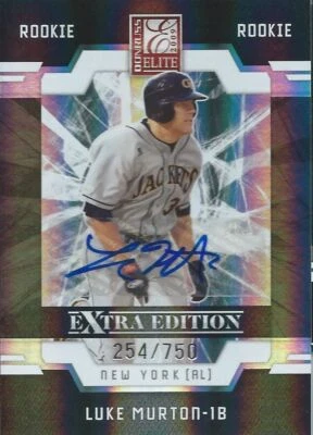 (HCW) 2009 Donruss Elite Extra Edition LUKE MURTON #/750 Rookie Panini 01455 - Image 1 of 2