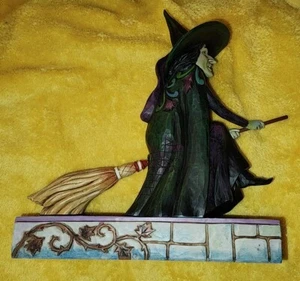 Jim Shore Wizard of Oz Wicked Witch of the West "I'll Get You My Pretty" Figure - Picture 1 of 6