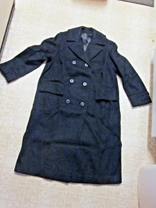 Bonito abrigo largo tipo guisante vintage original Kay McDowell cálido para mujer - Imagen 1 de 6